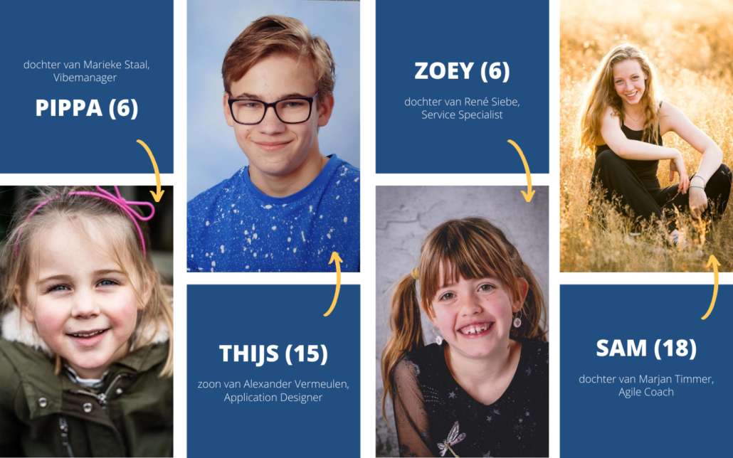 Kinderen van medewerkers Caesar Groep