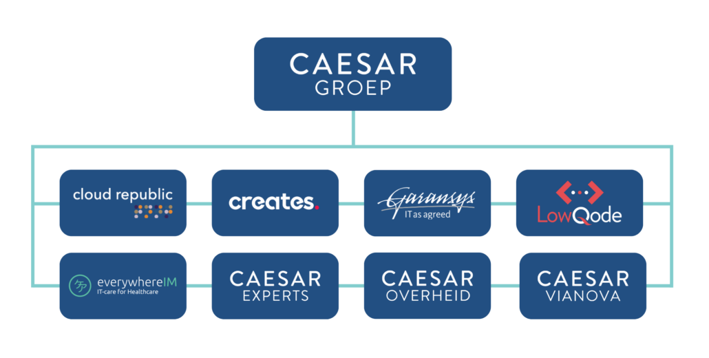 Organogram Caesar Groep 2024